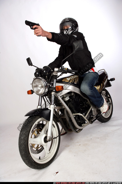 How To Pose Next To A Motorcycle