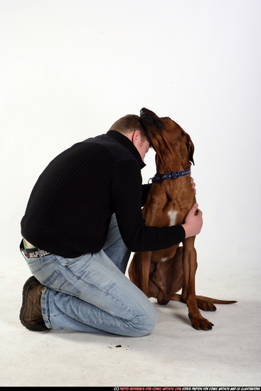 Dog Young Athletic Another Daily activities Sitting poses