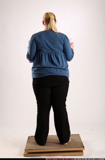 Woman Adult Chubby White Neutral Standing poses Casual