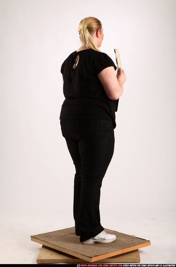 Woman Adult Chubby White Neutral Standing poses Casual