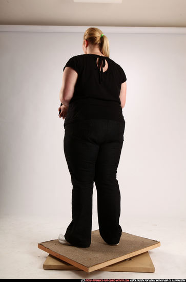 Woman Adult Chubby White Neutral Standing poses Casual