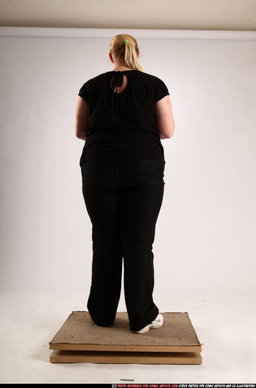 Woman Adult Chubby White Neutral Standing poses Casual