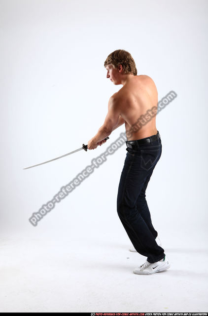 Martial Arts Poses - Male jiu-jitsu standing pose | PoseMy.Art