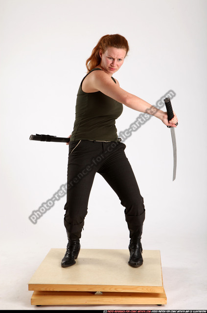 By Popular Demand: A Down and Dirty Artist's Guide to Katana Poses | Maria  Alexander