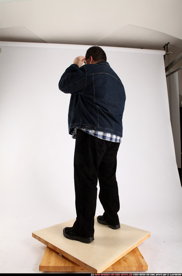 Man Adult Chubby White Neutral Standing poses Casual