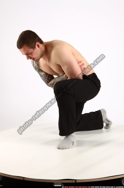 3D Male Hero Pose Reference Prepared Stock Illustration - Illustration of  figure, physique: 79939983