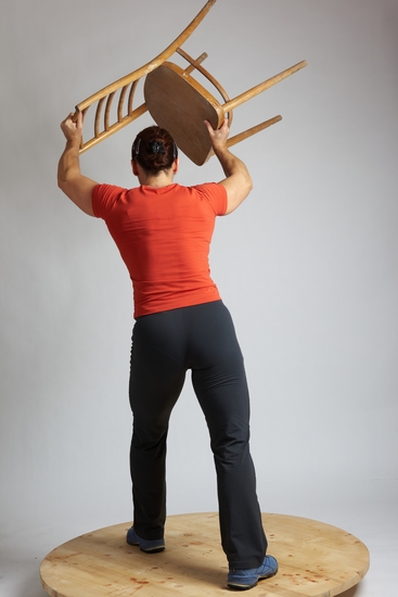 Woman Adult Average White Throwing Standing poses Casual