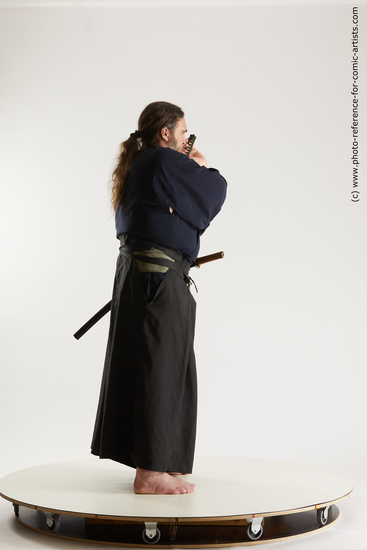 Man Adult Average White Fighting with sword Standing poses Costumes