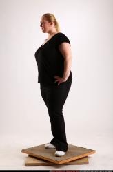 Woman Adult Chubby White Neutral Standing poses Casual