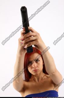 2013 09 NINA KNEELING AIMING PISTOL 10