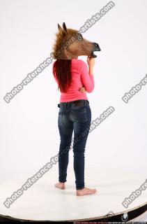 2014 05 NINA HORSE HEAD MASK POSE3 02