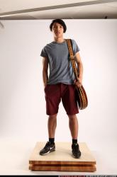 Man Young Athletic Daily activities Standing poses Casual Asian