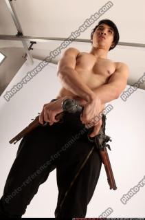 2014 08 KEIJI GUARDING POSE DUAL FLINTLOCK 09