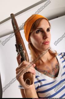 2014 08 AMY PIRATE FLINTLOCK SWORD GUARDING POSE 10