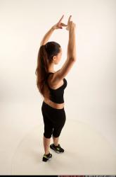 Woman Young Athletic Another Moving poses Sportswear Dance