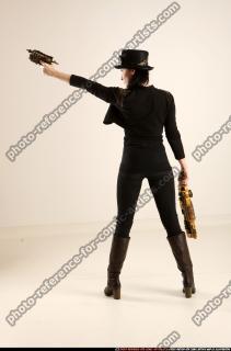 claudia-steampunk-blaster-rifle-pistol-aiming