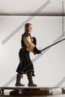 Medieval warrior woman Vinga