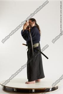 standing samurai with sword yasuke 04b
