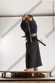 standing samurai with sword yasuke 04c