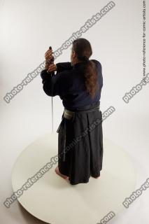 standing samurai with sword yasuke 07a