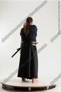 standing samurai with sword yasuke 09b