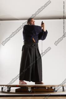 standing samurai with sword yasuke 14c
